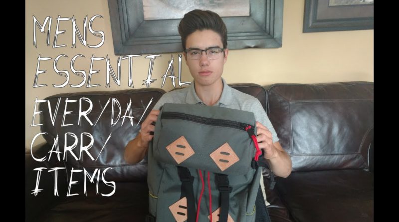 Men's Everyday Carry Essentials (EDC) | Men's Lifestyle 2017