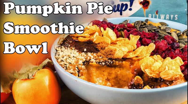 Pumpkin Superfood Smoothie Bowl - Breakfast Recipe