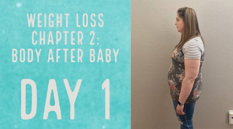 Weight Loss Journey Chapter 2: Body After Baby | DAY 1