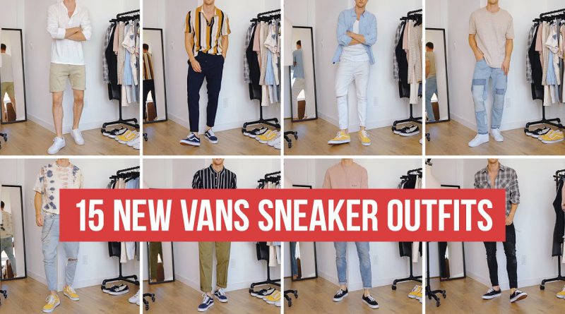 15 NEW Ways to Style Vans Sneakers | Men’s Fashion | Outfit Ideas