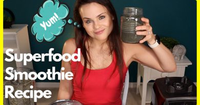 My Green Superfood Smoothie Recipe For Energy