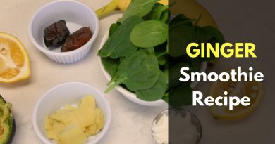 Superfood Recipe: Ginger Green Smoothie