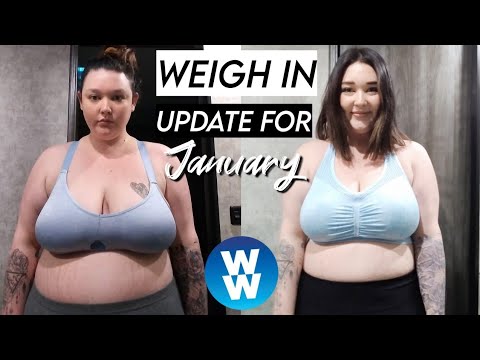 WEIGH IN UPDATE ON WW WEIGHT LOSS JOURNEY | JANUARY WEIGH IN