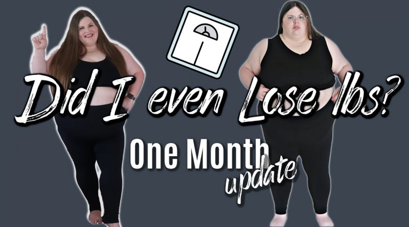 Weigh In Wednesday |  One Month Update | Weight Loss Journey | Losing 200 lbs | April Lauren