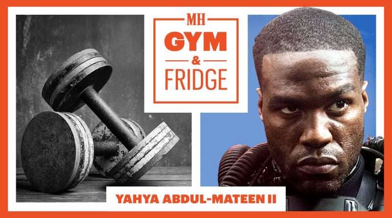 Yahya Abdul-Mateen II Shows His Gym & Fridge | Gym & Fridge | Men's Health