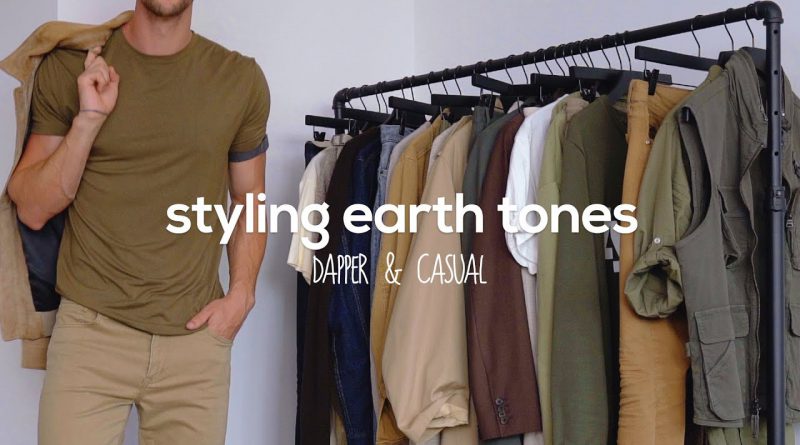 10 Outfits Styling Earth Tones | Men's Fashion Inspiration | Color Theory