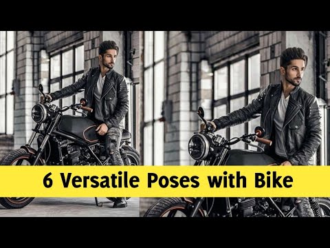 7 varsatile poses with bikes |men's lifestyle