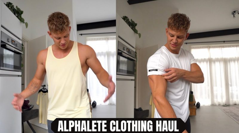 Alphalete Men's Clothing Haul