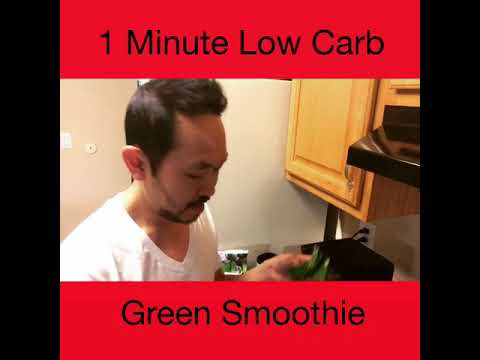 Dr. V Demonstrates A Low Carb Green Smoothie For Weight Loss