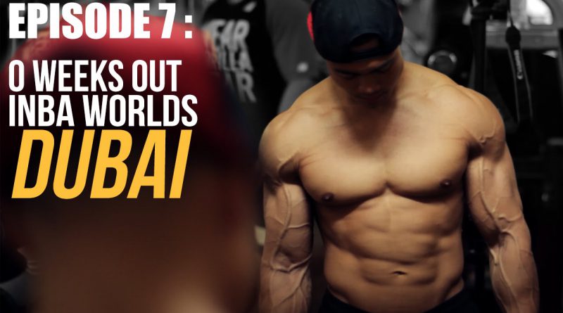 EPISODE 7: 0 weeks out INBA Natural Bodybuilding World Championships DUBAI 2015 - Rico van Huizen