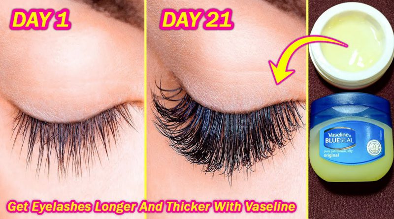 How To Get Long And Thick Eyelashes In 3 Weeks: Best Home Remedy For Eyelash Growth-100 Result