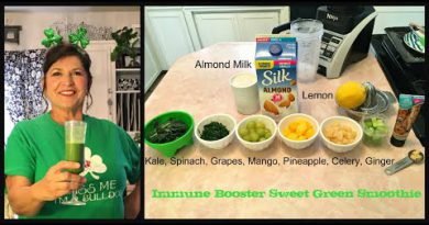 Immune Booster Sweet Green Smoothie! Immunity boost!