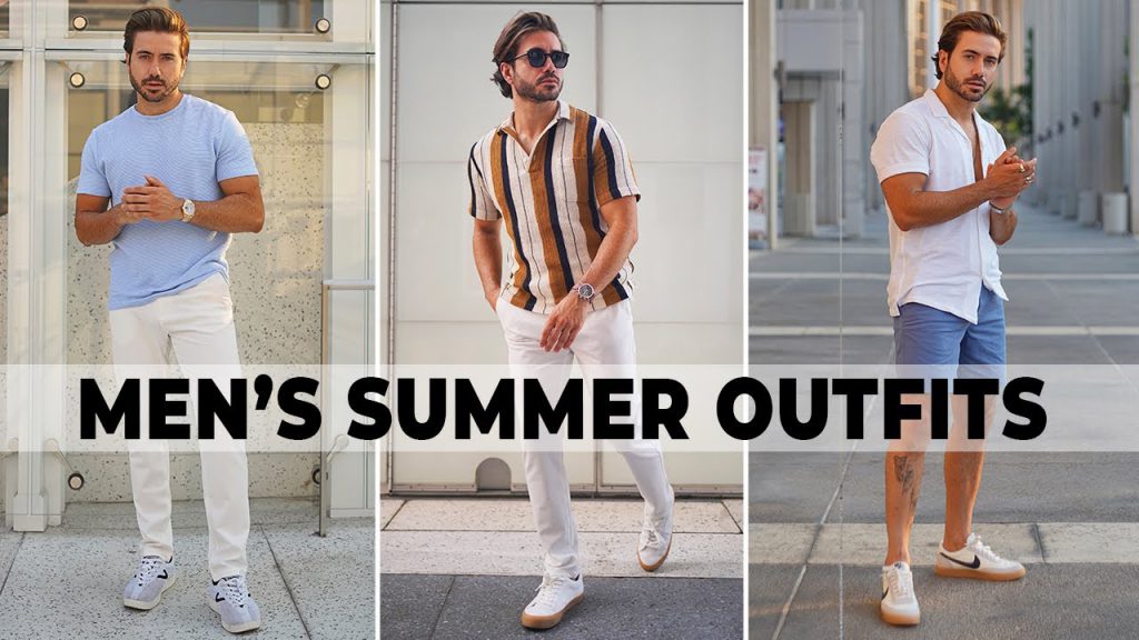 Men's Summer Fashion Lookbook & Tutorial | 3 Easy Outfits for Men – Man ...