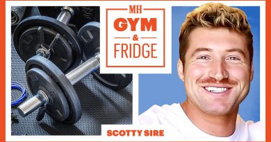 Scotty Sire Shows His Gym & Fridge | Gym & Fridge | Men's Health