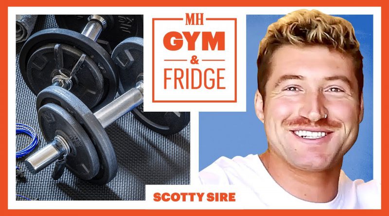 Scotty Sire Shows His Gym & Fridge | Gym & Fridge | Men's Health