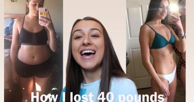 Weight loss Journey: gaining weight in college and how I lost 40 pounds!!