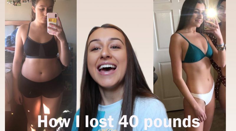 Weight loss Journey: gaining weight in college and how I lost 40 pounds!!