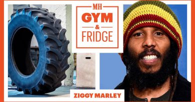 Ziggy Marley Shows His Gym & Fridge | Gym & Fridge | Men's Health