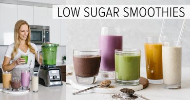5 LOW SUGAR SMOOTHIES | healthy smoothies to power your day
