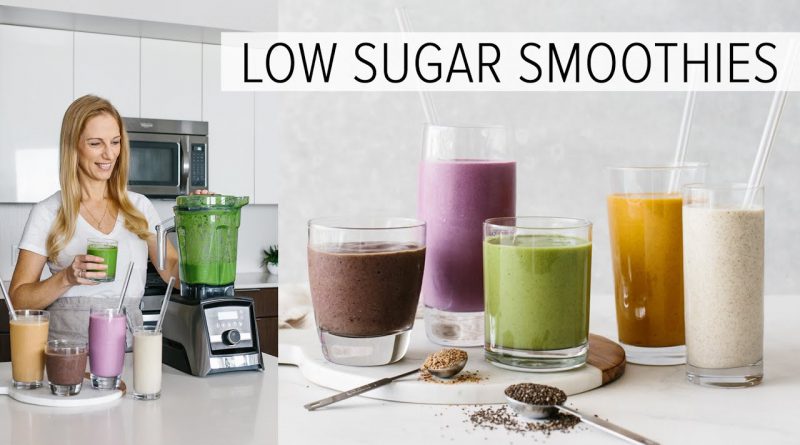 5 LOW SUGAR SMOOTHIES | healthy smoothies to power your day