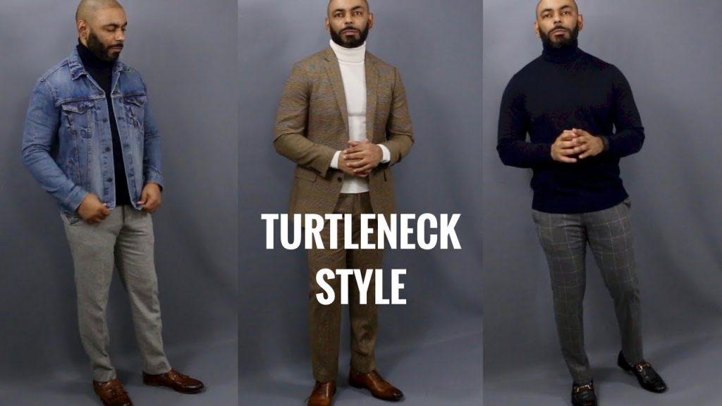 How To Style A Men's Turtleneck Sweater/How To Wear A Men's Turtleneck ...