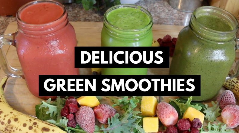 How to Make GREEN SMOOTHIES Taste Good! Delicious Nutrient Packed Smoothies for Summer