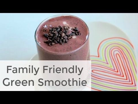 Kid Friendly Green Smoothie Recipe | FaceBook LIVE