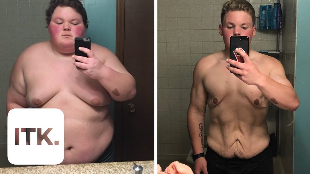 Watch Bullied boy s inspiring 189-pound weight loss journey Man 