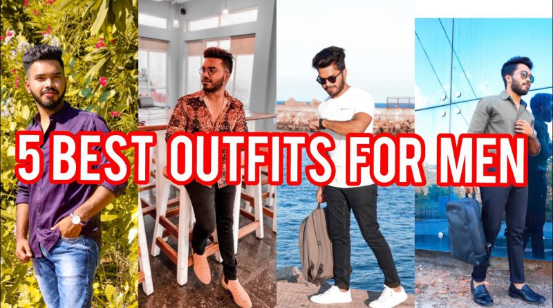 5 BEST OUTFITS FOR MEN | In Telugu | Ravinder’s Fashion