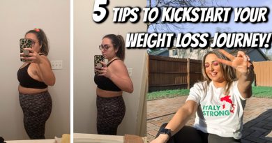 5 TIPS TO KICKSTART YOUR WEIGHT LOSS JOURNEY!