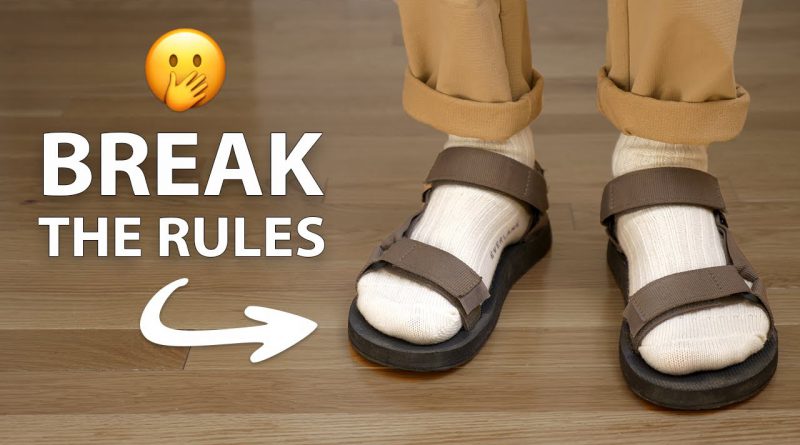 9 Men's Fashion "Rules" You Should BREAK