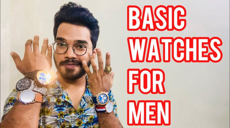 BASIC WATCHES FOR EVERY MEN | In Telugu | Ravinder’s Fashion