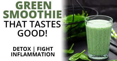 Delicious & Super Healthy Green Smoothie! (Fight Inflammation and Joint Pain)