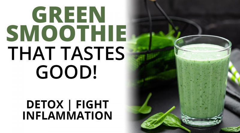 Delicious & Super Healthy Green Smoothie! (Fight Inflammation and Joint Pain)