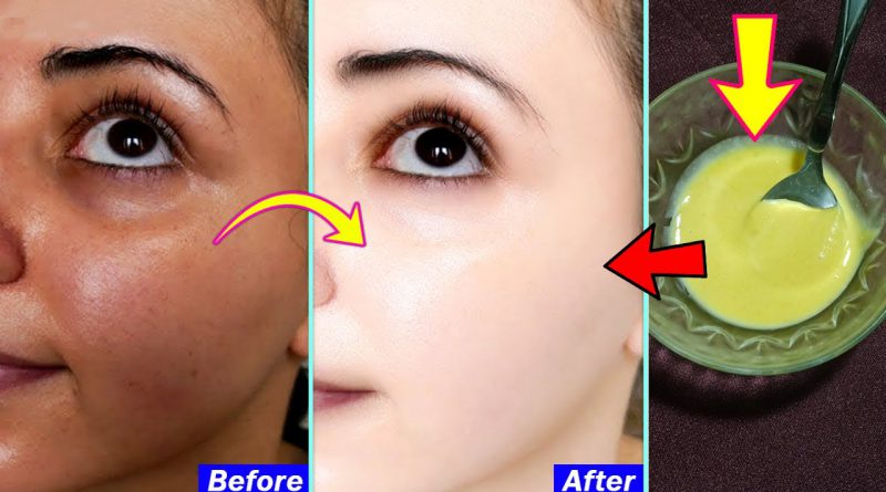 Get Fair Clear And Glowing Skin In Just 20 Minutes / Fast Skin Whitening Face Pack