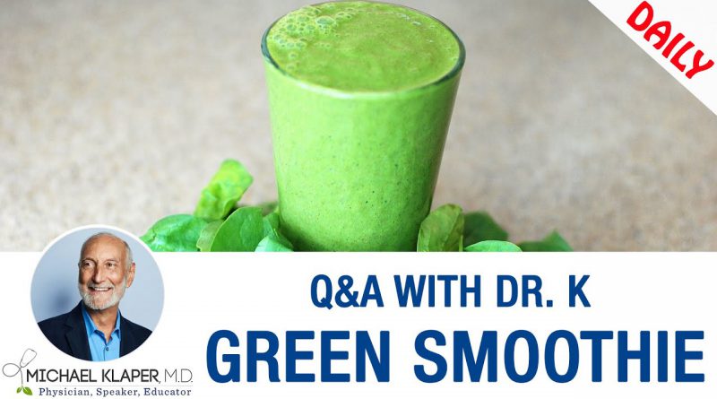 Green Smoothie - Eat or Drink Your Greens, Which Is Better?