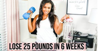 HOW TO LOSE 25 POUNDS IN 6 WEEKS // WEIGHT LOSS JOURNEY |LoveLexyNicole