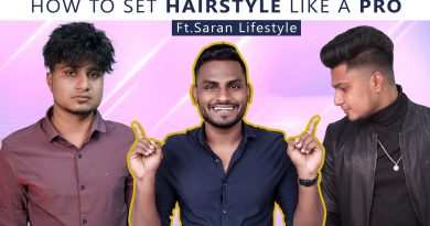 How to set Your Hair-Style Like a PRO | ft.Saran-lifestyle