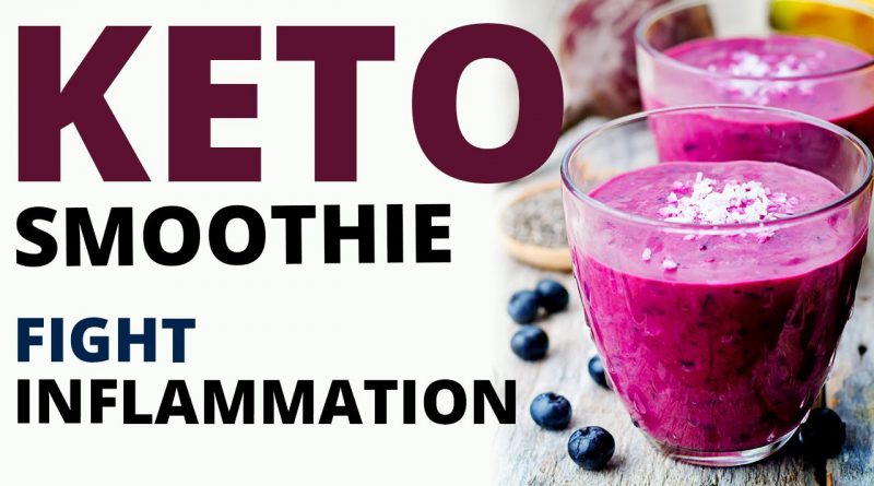 KETO Green Smoothie (No Spinach!) For Inflammation And Joint Pain.