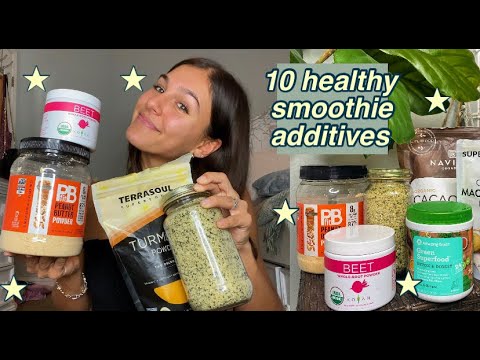 SMOOTHIE ESSENTIALS | 10 healthy additives & superfoods