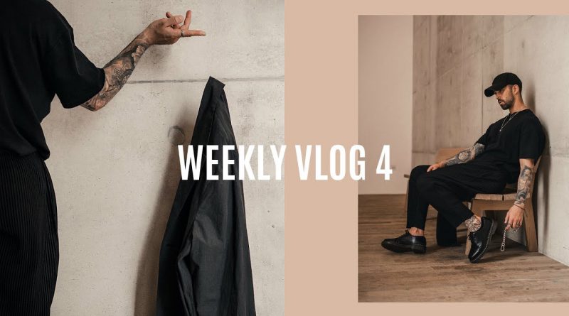 WEEK IN THE LIFE | Shopping, Photoshoot, Recent pick ups | Men's Fashion