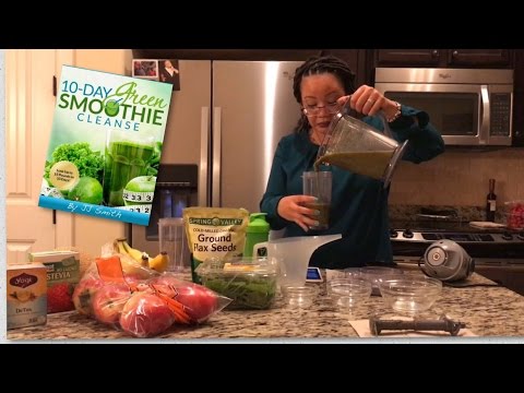 10 Day Green Smoothie Cleanse | Getting Started + Day 1 Berry Green Recipe