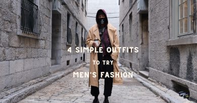4 SIMPLE OUTFITS TO TRY | MEN'S FASHION