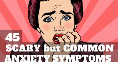 45 SCARY but VERY COMMON ANXIETY SYMPTOMS / panic attack / disorders