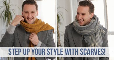 Fashionable Ways to Style 5 Different Scarves this Fall Season | Men’s Fashion
