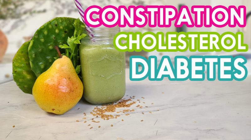 GREEN SMOOTHIE and BREAKFAST for Colon Cleansing, Diabetes, Cholesterol, Fatty liver, Lose Weight