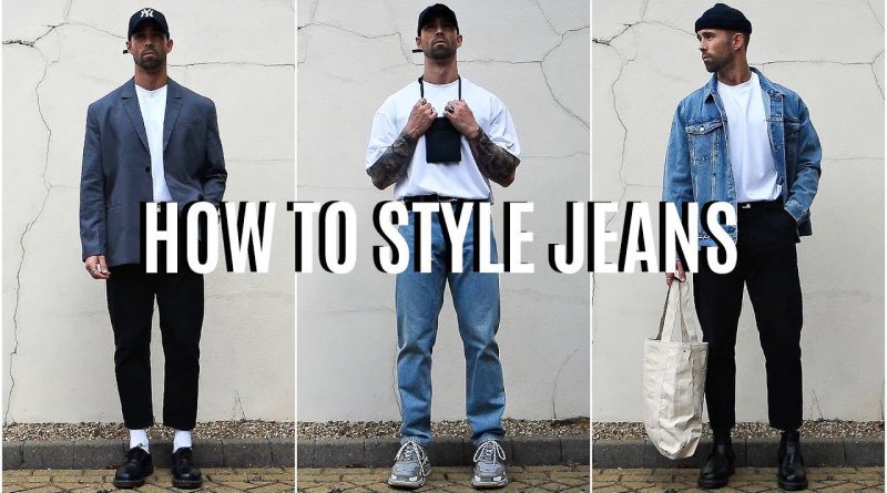 How To Style Jeans | 4 EASY Outfit Ideas | Men's Fashion