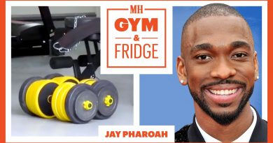 Jay Pharoah Shows His Home Gym & Fridge | Gym & Fridge | Men's Health