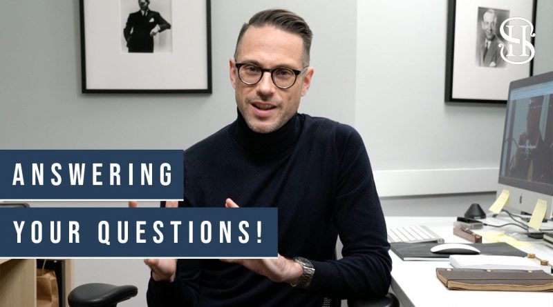 Men's Style And Watches Q&A | Ask Me Anything!! (Episode 1)