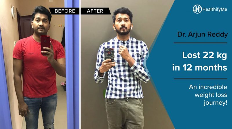 Transformation Stories  | Arjun Reddy’s jaw-dropping weight loss journey | HealthifyMe